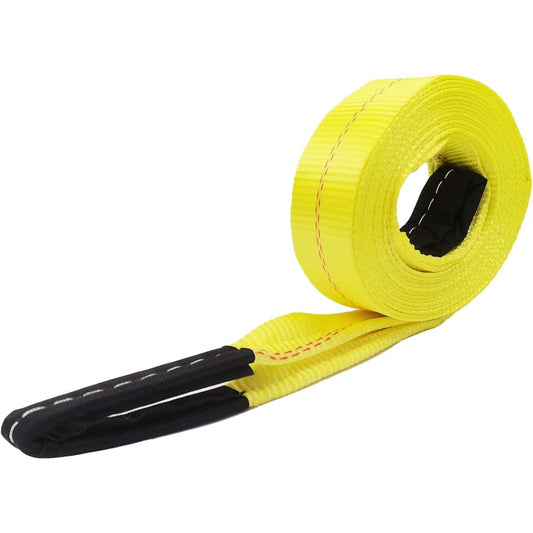 Hemdre Tow Strap with Reinforced Loops 2in x 30ft Vehicle Recovery Rope