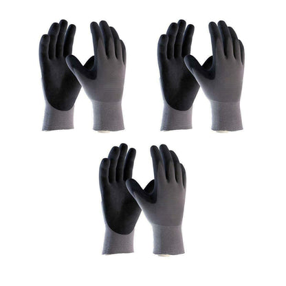 Hemdre  Foam Nitrile Palm Coated Gloves, with knit wrist